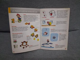 Manual instrucciones videojuego Super Mario World