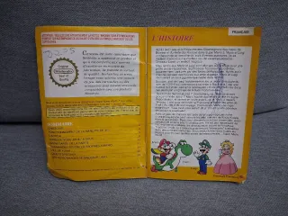 Manual instrucciones videojuego Super Mario World