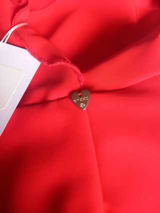 Mono rojo con volantes Enzzo