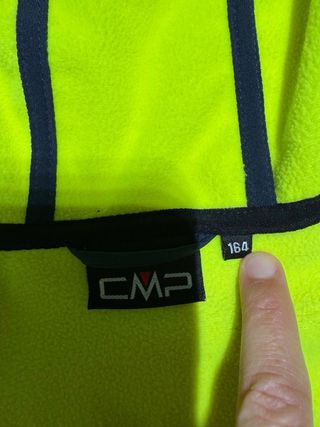 Chaqueta CMP azul y verde