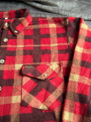 Camisa de franela vintage a cuadros