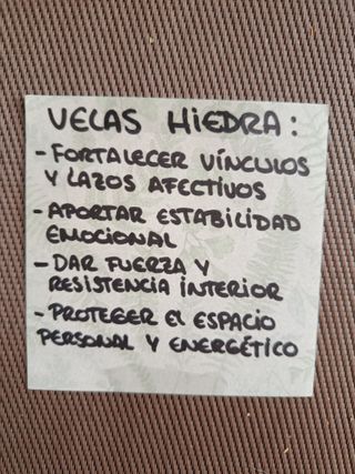 Lote Velas Cera Abeja Ritualizadas