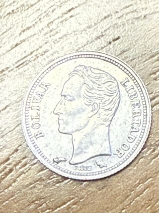 25 céntimos Venezuela 1960 Bolivar