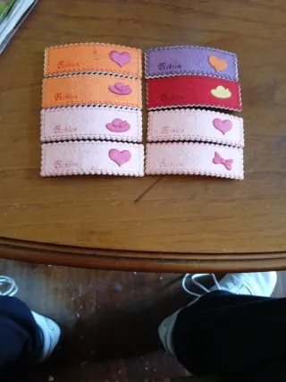 8 mollette Fashion con decorazioni