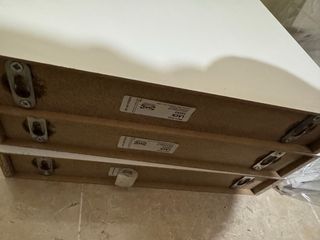 3 Estantes Blancos Ikea 30x26