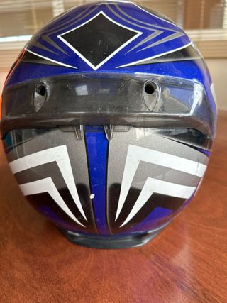 Casco Shoei Azul y Negro