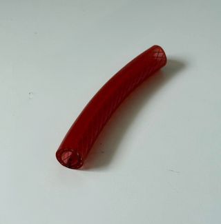 Manguera agua roja transparente 10mm