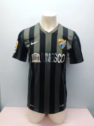 Camiseta Fútbol Nike Málaga CF UNESCO de segunda mano por 40 EUR