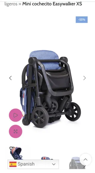 Silla de paseo Mini Buggy Union Jack