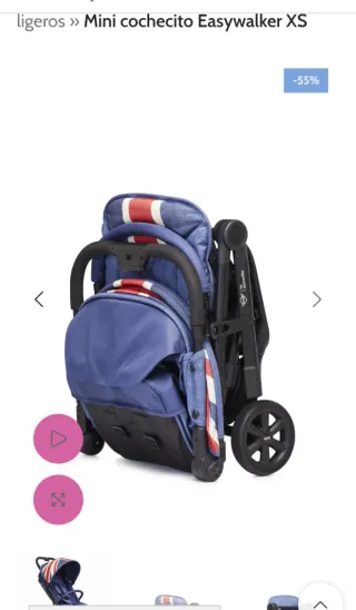Silla de paseo Mini Buggy Union Jack