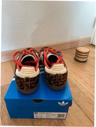 Adidas Samba OG Leopardo Rojo Talla 38