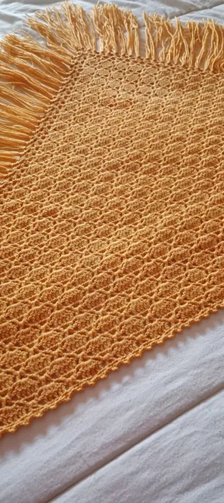 Mantón de Baturra Toquilla Naranja