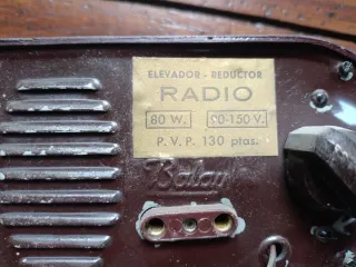 Estufa SASAC- Radio ASKAR con transfor. 80w
