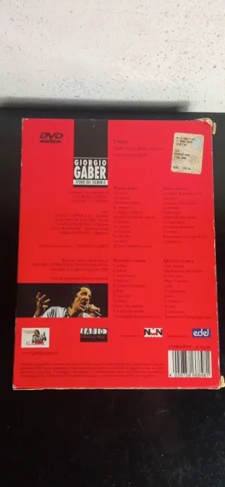 Giorgio Gaber Storie del Signor G 2 DVD + Libro