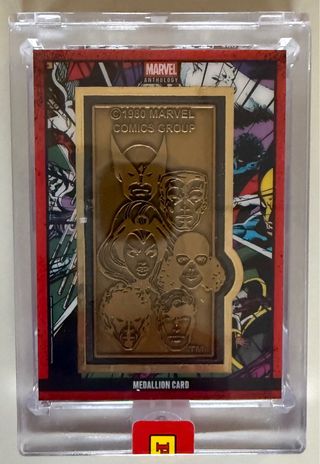 Marvel Anthology Set Completo Medallion Card