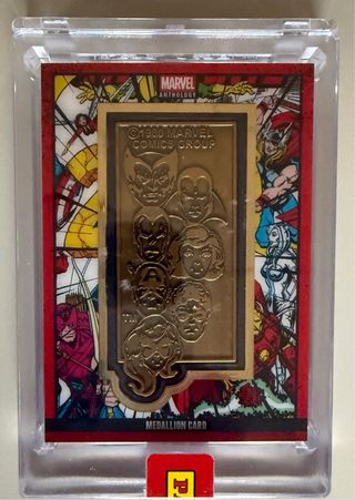 Marvel Anthology Set Completo Medallion Card