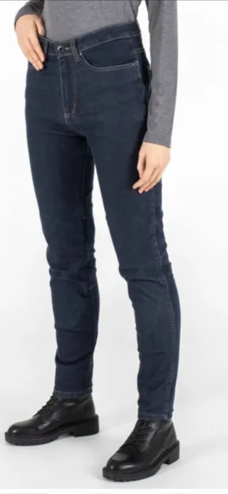 Pantalones Vaqueros Moto Mujer con Protecciones