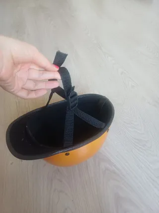 Casco Retro mostaza Estilo Vintage