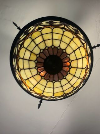Lámpara estilo Tiffany