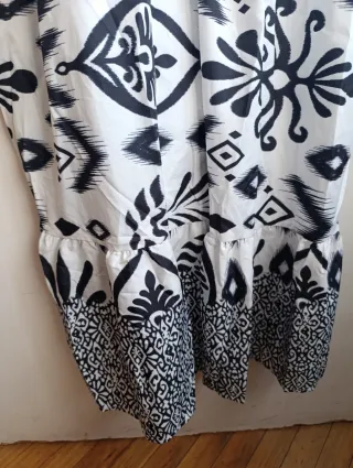 Vestido largo estampado verano XXXL