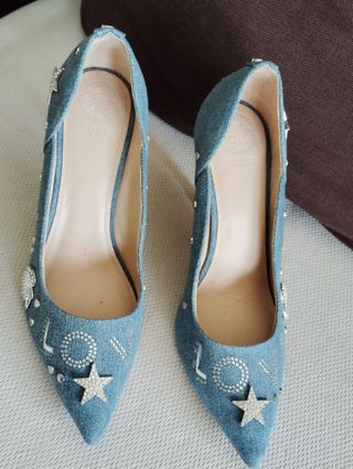 Guess Zapatos Tejanos Tacón Aguja