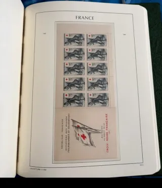 Sellos Francia 1945-1959** Completo