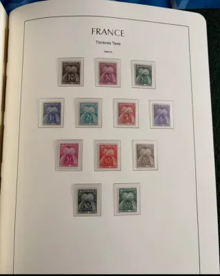Sellos Francia 1945-1959** Completo