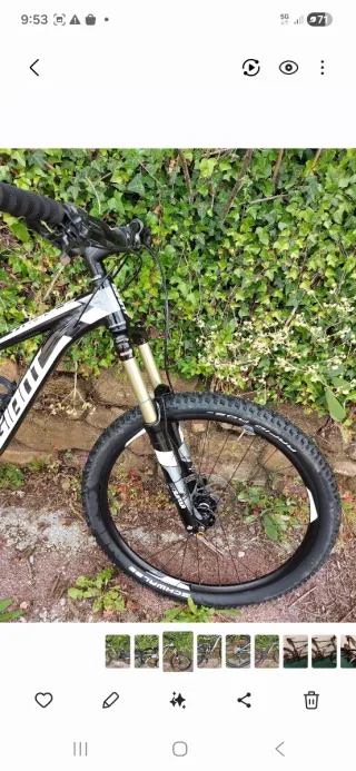 Bicicleta de Montaña Giant Trance talla M