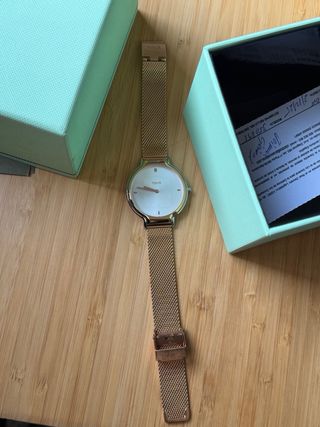 Reloj TOUS Real Bear Bicolor Dorado y Blanco