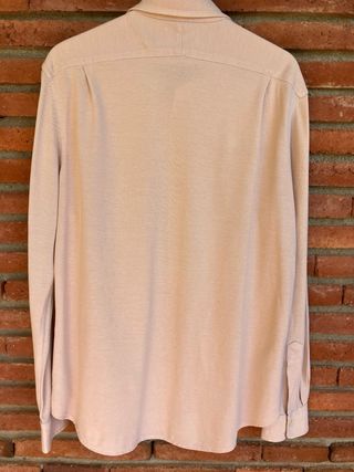 Polo Ralph Lauren Camisa Punto Oxford Beige