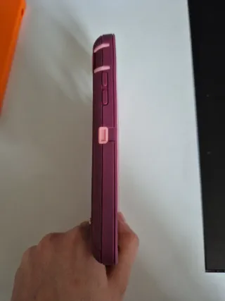 Custodia iPhone XS anti-caduta viola