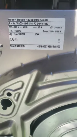 Lavadora Bosch Serie 6 Despiece