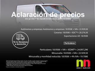 Renault Trafic L2H1 FG30 2.0DCI 130cv NAVI DOBLE PUERTA LAT 2.0DCI 130cv