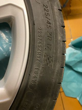 Ruedas Audi 225/45 ZR17 94Y neumatico michelin