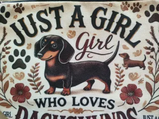 Neceser Just a Girl Who Loves Dachshunds