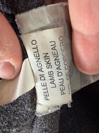 Giacca in pelle uomo Zarro XL