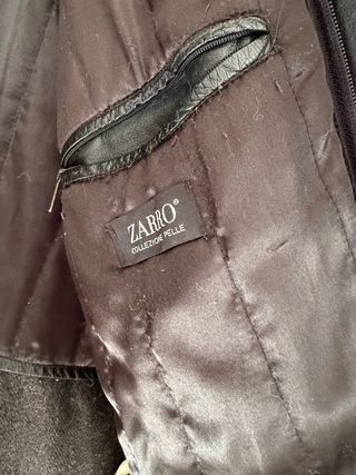 Giacca in pelle uomo Zarro XL