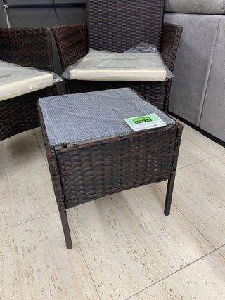 Conjunto terraza