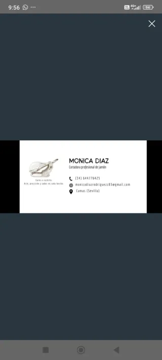 Cortadora de Jamón Mónica Díaz