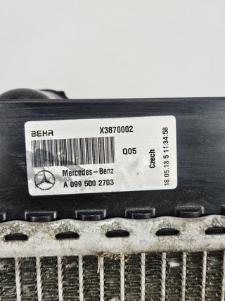 Radiador de agua Mercedes-Benz C220 0995002703