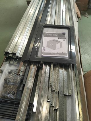 Caseta de jardín metálica Surrey de 7.06 m2