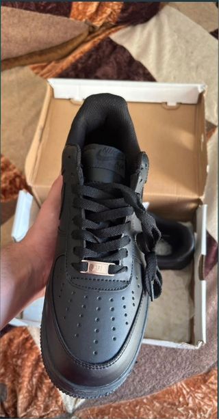 Nike Air Force 1 Talla 37.5 Negras