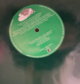 Green Day - Welcome To Paradise Vinilo Verde