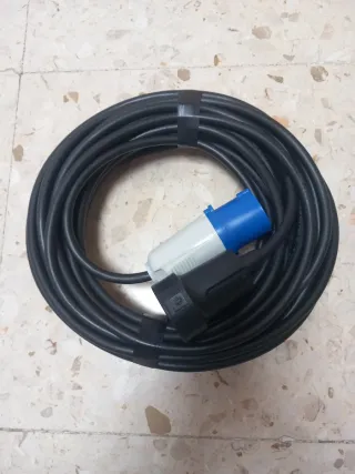 Alargadera CETAC Azul a Schuko 18m