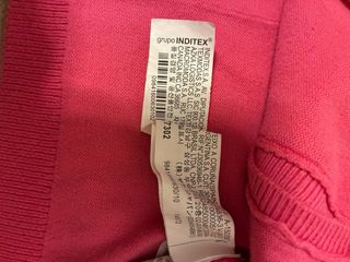 Chaqueta Zara Niña Talla 9/10 Rosa