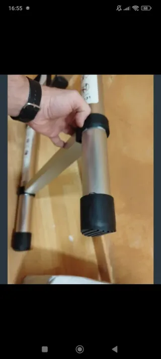 Escalera Telescópica Aluminio Ultraligero 2m NUEVA