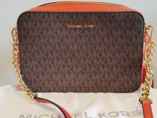Bolso Michael Kors Marrón y Naranja