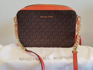Bolso Michael Kors Marrón y Naranja