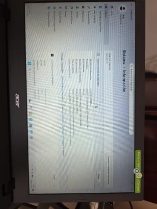 Portátil Acer 500GB