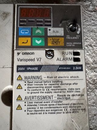 Variador Frecuencia OMRON Varispeed V7 2.2kW